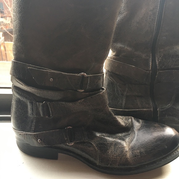 Vera Wang Lavender Moto boots 8 - Picture 2 of 7